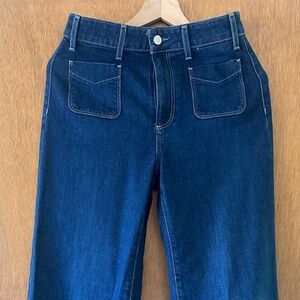 PAIGE Anessa Grecian Blue Jeans